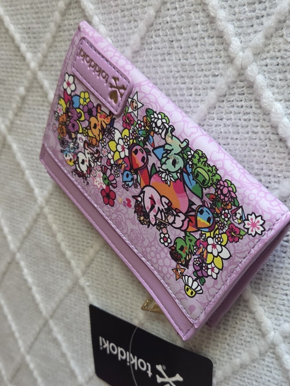 Tokidoki Unicorno Floral Cardholder Wallet - Picture 6 of 11